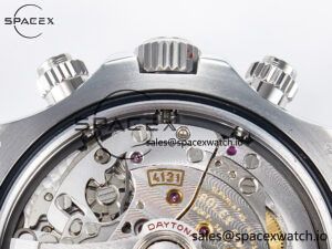 Daytona 126519 QF 1:1 Best Edition Black/Silver Diamonds Dial on Oysterflex Strap SH4131 V6(Gain Weight) - Image 21