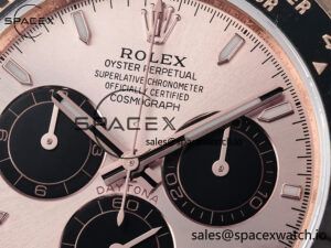 Daytona 126515 QF 1:1 Best Edition RG/Black Dial on Oysterflex Strap SH4131 V6(Gain Weight) - Image 9