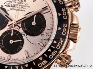 Daytona 126515 QF 1:1 Best Edition RG/Black Dial on Oysterflex Strap SH4131 V6(Gain Weight) - Image 10