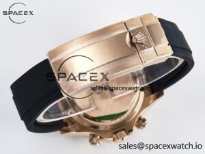 Daytona 126515 QF 1:1 Best Edition RG/Black Dial on Oysterflex Strap SH4131 V6(Gain Weight) - Image 16