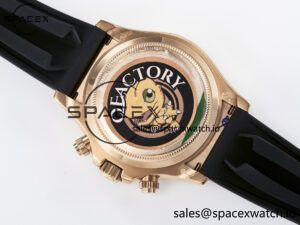 Daytona 126515 QF 1:1 Best Edition RG/Black Dial on Oysterflex Strap SH4131 V6(Gain Weight) - Image 17