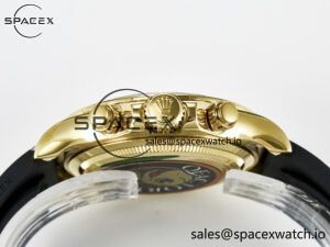 Daytona 126518 QF 1:1 Best Edition Black Dial on Oysterflex Strap SH4131 V6(Gain Weight) - Image 15
