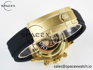 Daytona 126518 QF 1:1 Best Edition Black Dial on Oysterflex Strap SH4131 V6(Gain Weight) - Image 16