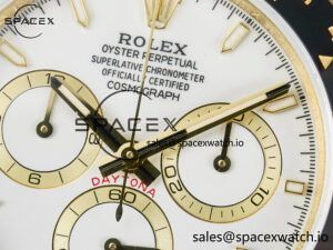 Daytona 126518 QF 1:1 Best Edition White Dial on Oysterflex Strap SH4131 V6(Gain Weight) - Image 9