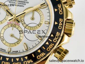 Daytona 126518 QF 1:1 Best Edition White Dial on Oysterflex Strap SH4131 V6(Gain Weight) - Image 10