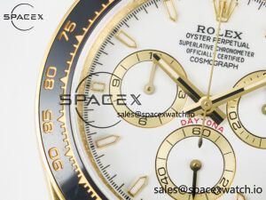 Daytona 126518 QF 1:1 Best Edition White Dial on Oysterflex Strap SH4131 V6(Gain Weight) - Image 12