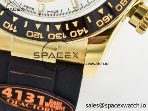 Daytona 126518 QF 1:1 Best Edition White Dial on Oysterflex Strap SH4131 V6(Gain Weight) - Image 13