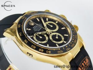Daytona 126518 QF 1:1 Best Edition Black Dial on Oysterflex Strap SH4131 V6(Gain Weight) - Image 6