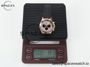 Daytona 126515 QF 1:1 Best Edition RG/Black Dial on Oysterflex Strap SH4131 V6(Gain Weight) - Image 35