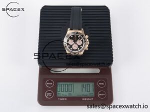 Daytona 126515 QF 1:1 Best Edition Black/RG Diamonds Dial on Oysterflex Strap SH4131 V6(Gain Weight) - Image 35