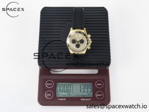 Daytona 126518 QF 1:1 Best Edition YG/Black Dial on Oysterflex Strap SH4131 V6(Gain Weight) - Image 34