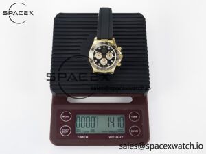 Daytona 126518 QF 1:1 Best Edition Black/YG Diamonds Dial on Oysterflex Strap SH4131 V6(Gain Weight) - Image 35