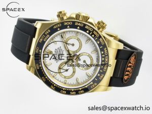 Daytona 126518 QF 1:1 Best Edition White Dial on Oysterflex Strap SH4131 V6(Gain Weight) - Image 7