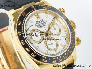 Daytona 126518 QF 1:1 Best Edition White Dial on Oysterflex Strap SH4131 V6(Gain Weight) - Image 3