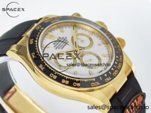 Daytona 126518 QF 1:1 Best Edition White Dial on Oysterflex Strap SH4131 V6(Gain Weight) - Image 6