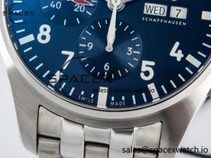 Pilot Chrono IW377717 “Le Petit Prince” 2016 ZF 1:1 Best Edition on New SS Bracelet A7750 - Image 11