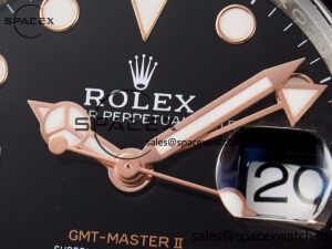 GMT-Master II 126711 CHNR Black/Brown Ceramic Clean 1:1 Best Edition on SS/RG Bracelet DD3285 - Image 9