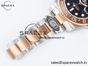 GMT-Master II 126711 CHNR Black/Brown Ceramic Clean 1:1 Best Edition on SS/RG Bracelet DD3285 - Image 25