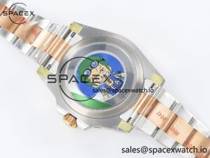 GMT-Master II 126711 CHNR Black/Brown Ceramic Clean 1:1 Best Edition on SS/RG Bracelet DD3285 - Image 16