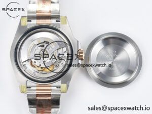 GMT-Master II 126711 CHNR Black/Brown Ceramic Clean 1:1 Best Edition on SS/RG Bracelet DD3285 - Image 17