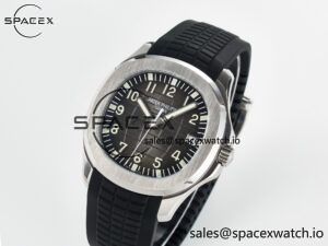 Aquanaut 5167A SS ZF 1:1 Best Edition Black Dial on Black Rubber Strap 26-330 - Image 4
