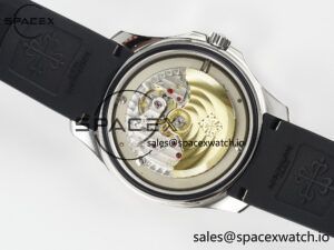 Aquanaut 5167A SS ZF 1:1 Best Edition Black Dial on Black Rubber Strap 26-330 - Image 17