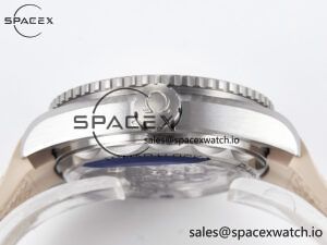 Planet Ocean 43.5mm SS VSF 1:1 Best Edition Brown Bezel Sand Dial on Sand Rubber Strap A8900 Super Clone - Image 14