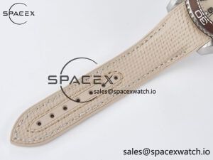 Planet Ocean 43.5mm SS VSF 1:1 Best Edition Brown Bezel Sand Dial on Sand Rubber Strap A8900 Super Clone - Image 24
