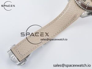 Planet Ocean 43.5mm SS VSF 1:1 Best Edition Brown Bezel Sand Dial on Sand Rubber Strap A8900 Super Clone - Image 25