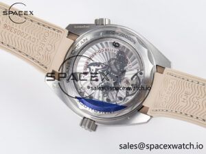 Planet Ocean 43.5mm SS VSF 1:1 Best Edition Brown Bezel Sand Dial on Sand Rubber Strap A8900 Super Clone - Image 16