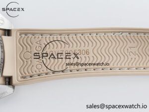 Planet Ocean 43.5mm SS VSF 1:1 Best Edition Brown Bezel Sand Dial on Sand Rubber Strap A8900 Super Clone - Image 28