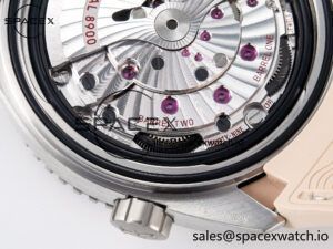 Planet Ocean 43.5mm SS VSF 1:1 Best Edition Brown Bezel Sand Dial on Sand Rubber Strap A8900 Super Clone - Image 20