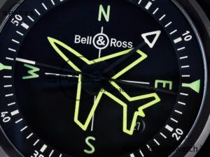 BR-03 Gyrocompass BRF 1:1 Best Edition Black Dial on Black Rubber Strap MIYOTA 9015 - Image 9