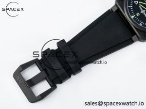 BR-03 Gyrocompass BRF 1:1 Best Edition Black Dial on Black Rubber Strap MIYOTA 9015 - Image 17