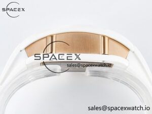 RM 007 Automatic Ladies White Ceramic Diamond Bezel Diamond Jasper - Image 9