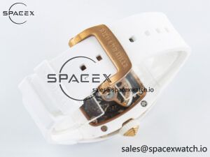 RM 007 Automatic Ladies White Ceramic Diamond Bezel Diamond Jasper - Image 11