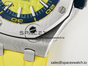 Royal Oak Offshore Diver Forged Carbon IPF Best Edition on Rubber Strap MIYOTA 9019 - Image 12