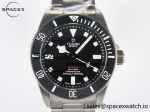 Pelagos M25407N-0001 39mm Black Ceramic Ti ZF 1:1 Best Edition Black Dial on Titanium Bracelet A2824 - Image 2
