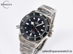 Pelagos M25407N-0001 39mm Black Ceramic Ti ZF 1:1 Best Edition Black Dial on Titanium Bracelet A2824 - Image 4