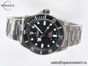 Pelagos M25407N-0001 39mm Black Ceramic Ti ZF 1:1 Best Edition Black Dial on Titanium Bracelet A2824 - Image 7