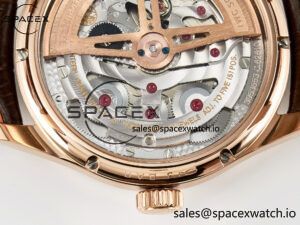 IW5033 Portugieser Perpetual Calendar RG V9F 1:1 Best Edition White Dial on Brown Leather Strap A52610 - Image 19