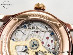 Master Ultra Thin Perpetual Calendar RG V9F 1:1 Best Edition White Dial Diamonds Bezel on Black Leather Strap A868 V2 - Image 18