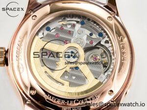 Master Ultra Thin Perpetual Calendar RG V9F 1:1 Best Edition White Dial Diamonds Bezel on Black Leather Strap A868 V2 - Image 20