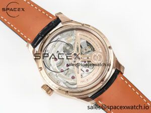 IW5034 Portugieser Perpetual Calendar RG V9F 1:1 Best Edition Black Dial on Black Leather Strap A52610 - Image 17