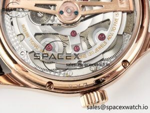 IW5034 Portugieser Perpetual Calendar RG V9F 1:1 Best Edition Black Dial on Black Leather Strap A52610 - Image 19