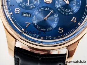 IW5033 Portugieser Perpetual Calendar RG V9F 1:1 Best Edition White Dial on Black Leather Strap A52610 - Image 11