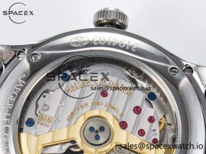 Master Ultra Thin Perpetual Calendar SS V9F 1:1 Best Edition White Dial on Black Leather Strap A868 V2 - Image 19