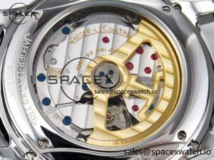 Master Ultra Thin Perpetual Calendar SS V9F 1:1 Best Edition Gray Dial Diamonds Bezel on Black Leather Strap A868 V2 - Image 20