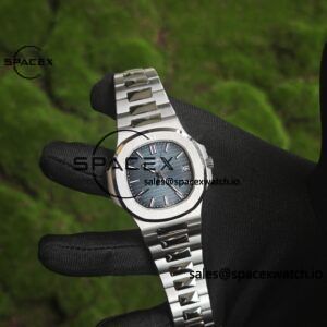 (Advanced Customization) 1: 1. Best Customization Patek Philippe 5711 Blue Dial, Best Alternative Needle Calendar Customization, PPM324 Integrated Movement Customization, Secondary Polishing and Grinding of Case and Strap - Image 3