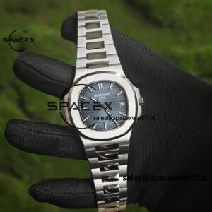 (Advanced Customization) 1: 1. Best Customization Patek Philippe 5711 Blue Dial, Best Alternative Needle Calendar Customization, PPM324 Integrated Movement Customization, Secondary Polishing and Grinding of Case and Strap - Image 6